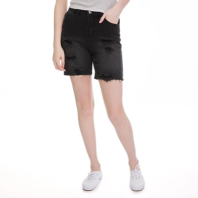 No Boundaries Women's Boyfriend Short