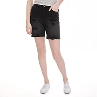 No Boundaries Women's Boyfriend Short