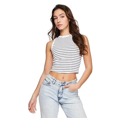 No Boundaries Women's Rib Tank