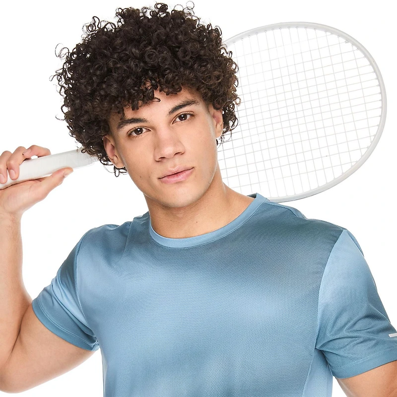 Athletic Works Men's Printed Mesh T-Shirt