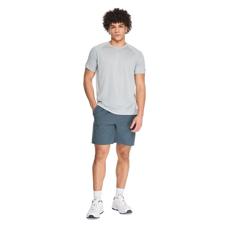 T-shirt perforé pour le court Athletic Works hommes