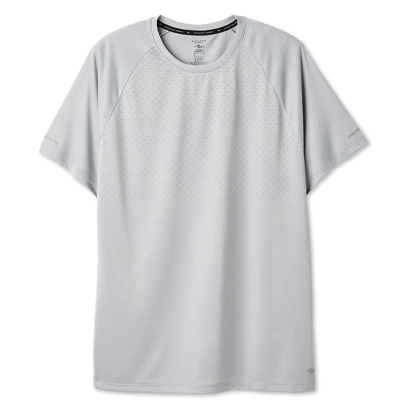 T-shirt perforé pour le court Athletic Works hommes