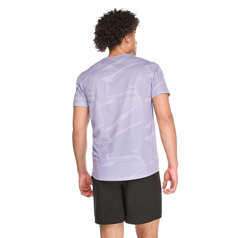 Athletic Works Men's Printed Mesh T-Shirt