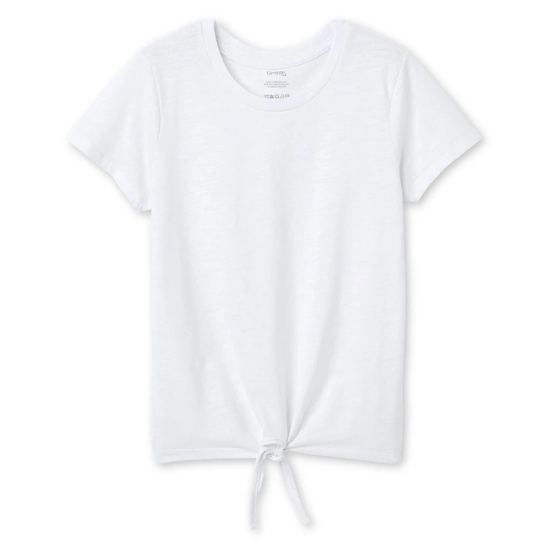 T-shirt noué sur le devant George pour filles