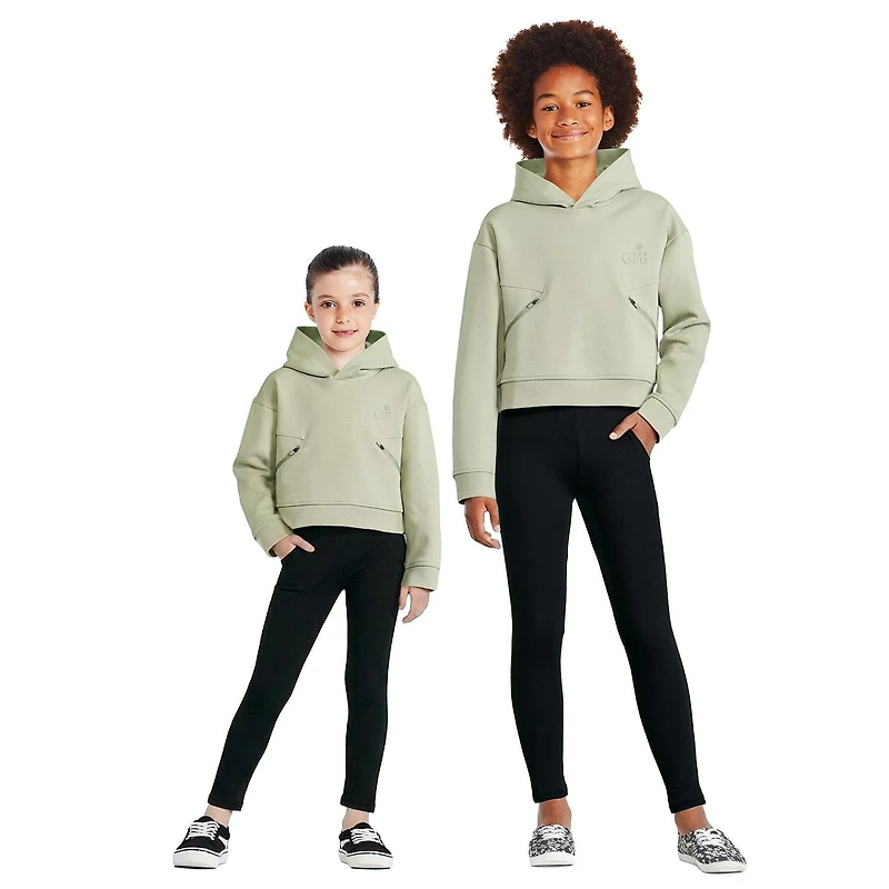 Canadiana x RCGS Girls' Soft Knit Hoodie