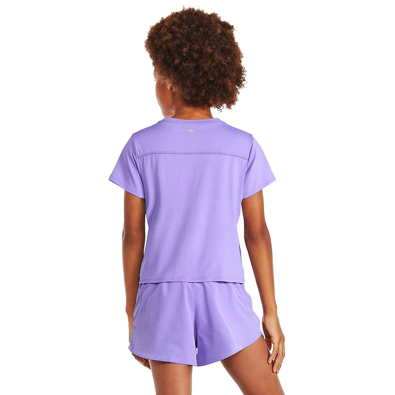 T-shirt noué sur le devant Athletic Works pour filles