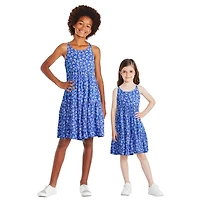 George Girls' Crinkled Halter Dress