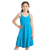 George Girls' Crinkled Halter Dress