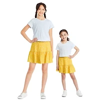 Jupe-short en tricot imprimé George pour filles