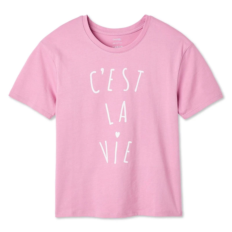 T-shirt à imprimé graphique George pour filles