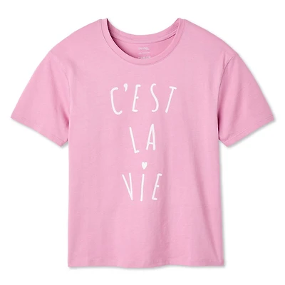 George Girls' Graphic T-Shirt