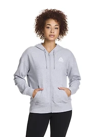 Reebok Women's Foundation Zip Front Hoodie, Sizes XS-2XL