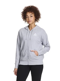 Reebok Women's Foundation Zip Front Hoodie, Sizes XS-2XL