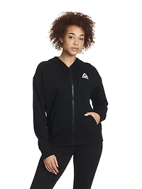 Reebok Women's Foundation Zip Front Hoodie