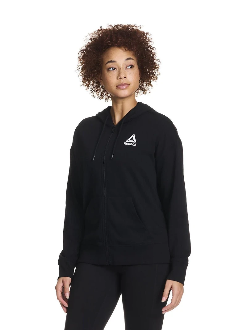 Reebok Women's Foundation Zip Front Hoodie