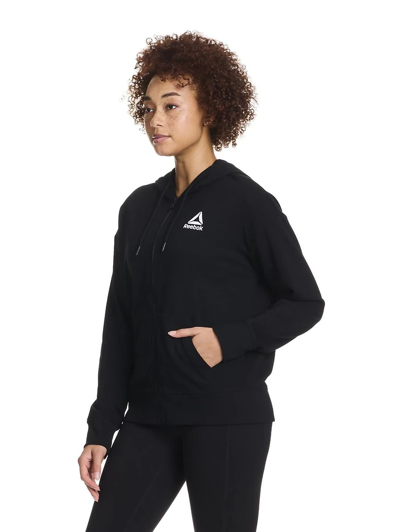 Reebok Women's Foundation Zip Front Hoodie