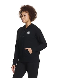 Reebok Women's Foundation Zip Front Hoodie