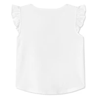 George Toddler Girls' Flutter Sleeve Tee