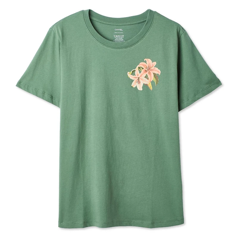 T-shirt à imprimé graphique George pour femmes