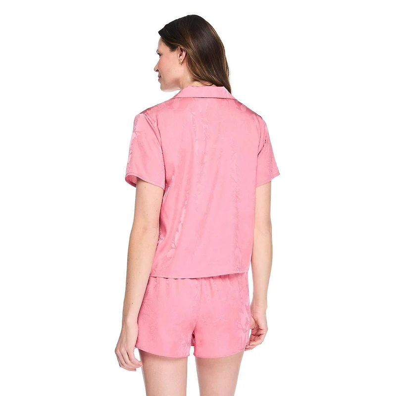 Pyjama 2 pièces en satin George pour femmes