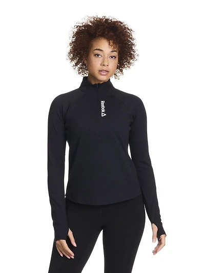 Reebok Women's On The Go Half Zip Jacket