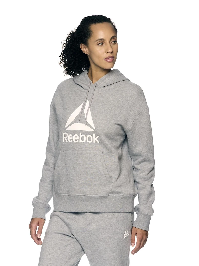 Sweat à capuche polaire pour femme Reebok