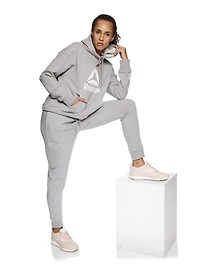 Sweat à capuche polaire pour femme Reebok