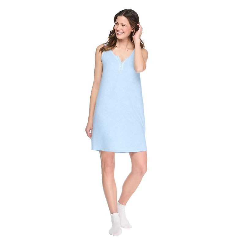 Chemise de nuit sans manches George pour femmes