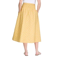 George Women's Printed Poplin Maxi Skirt