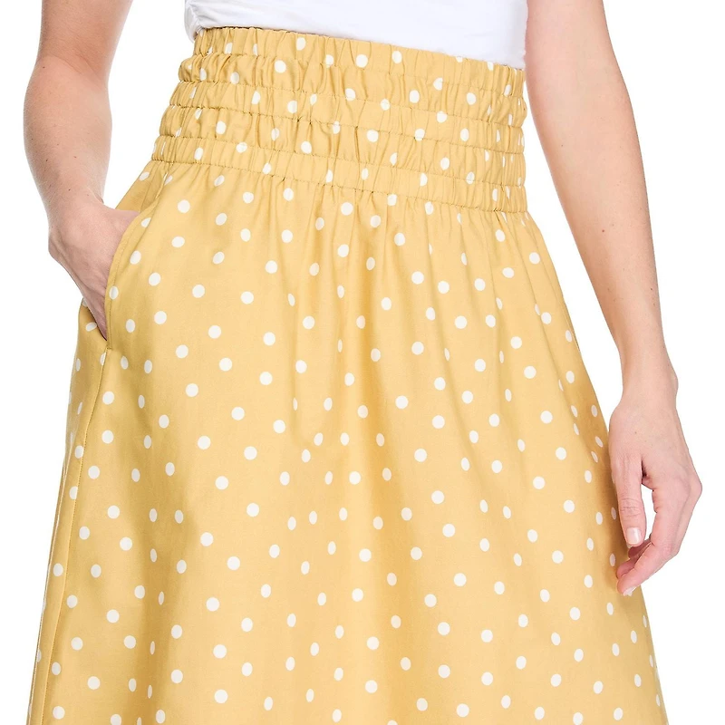 George Women's Printed Poplin Maxi Skirt