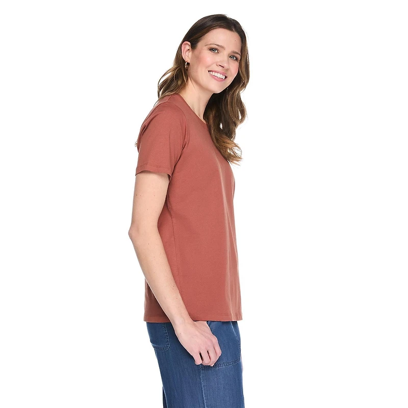 T-shirt à encolure ras du cou George pour femmes
