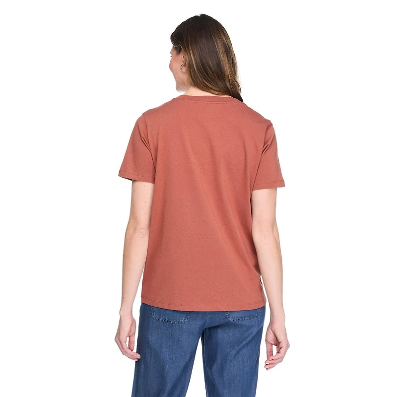 T-shirt à encolure ras du cou George pour femmes