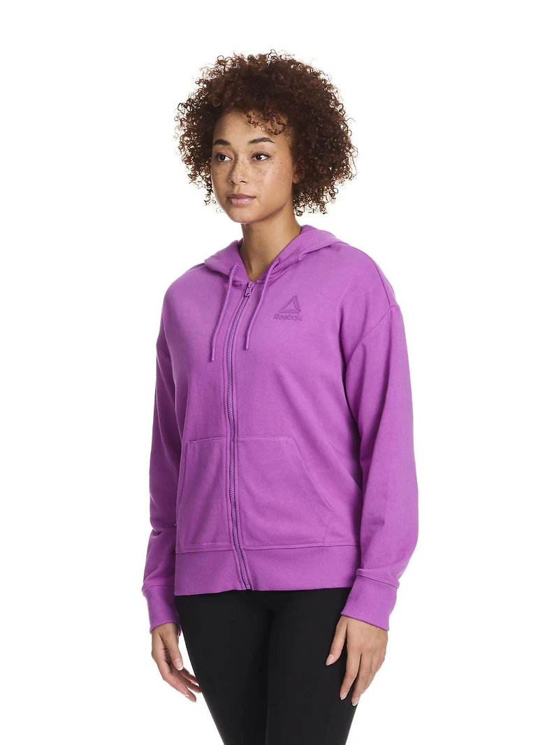 Reebok Women's Foundation Zip Front Hoodie