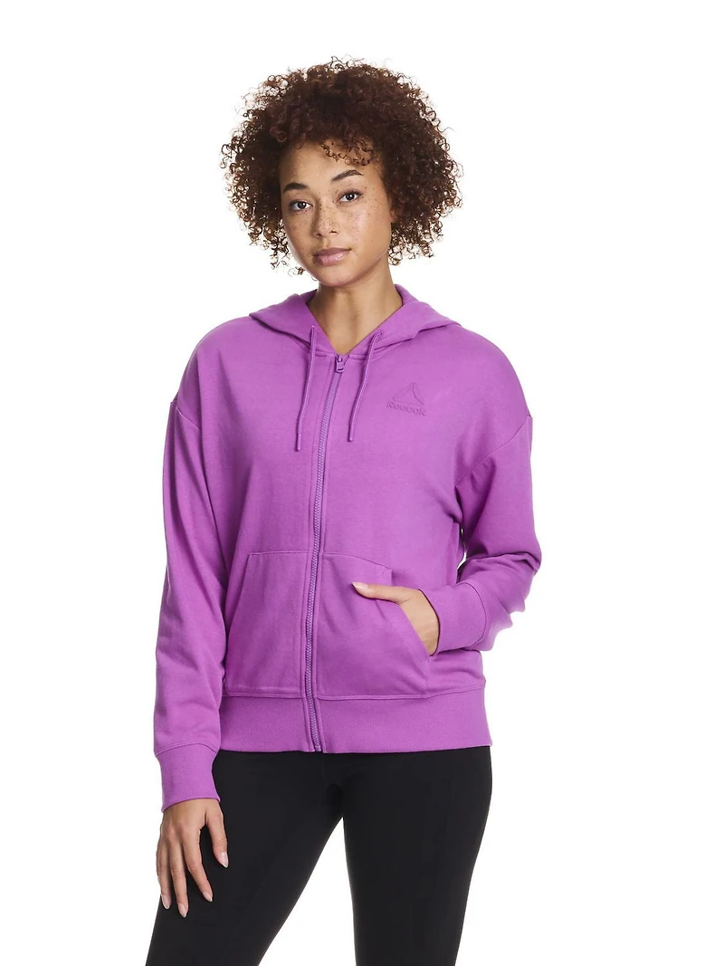 Reebok Women's Foundation Zip Front Hoodie