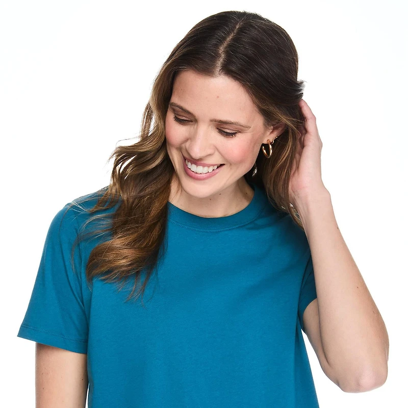 T-shirt à encolure ras du cou George pour femmes