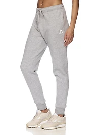 Reebok Foundation Pantalon de jogging en molleton pour femmes Tailles XS-2XL