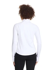 Reebok Women's On The Go Half Zip Jacket