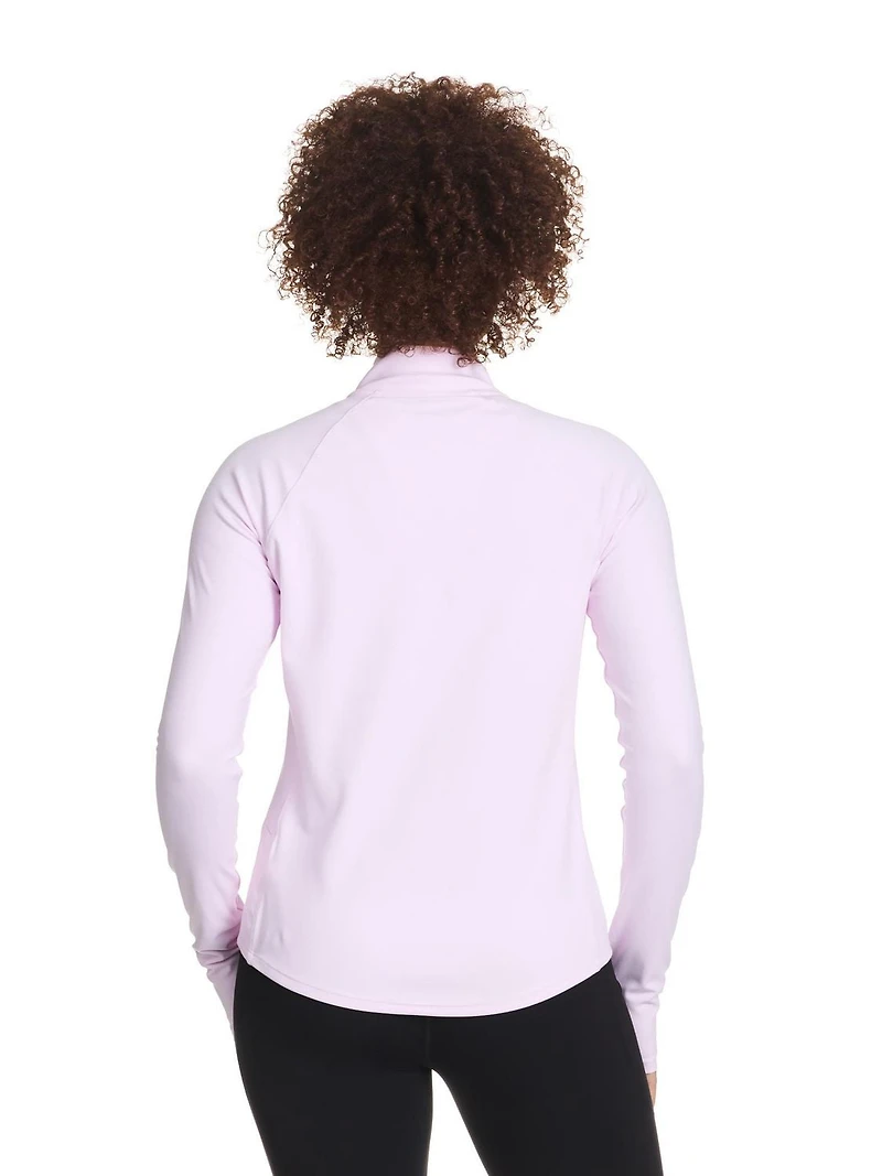 Reebok Women's On The Go Half Zip Jacket, Sizes XS-2XL