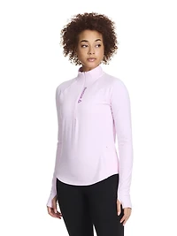 Reebok On The Go Veste demi-zippée pour femme Tailles XS-2XL