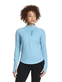 Reebok On The Go Veste demi-zippée pour femme