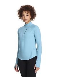 Reebok On The Go Veste demi-zippée pour femme