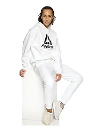 Sweat à capuche polaire pour femme Reebok