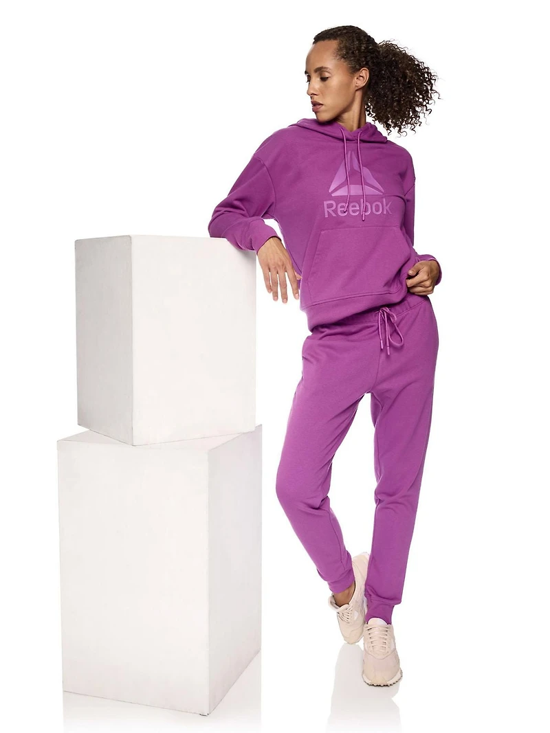 Sweat à capuche polaire pour femme Reebok Tailles XS-2XL