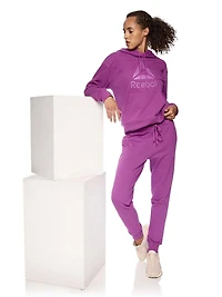 Sweat à capuche polaire pour femme Reebok Tailles XS-2XL
