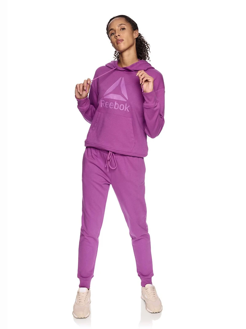 Sweat à capuche polaire pour femme Reebok Tailles XS-2XL