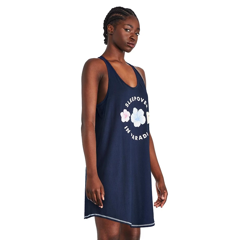 Chemise de nuit avec dos nageur George pour femmes
