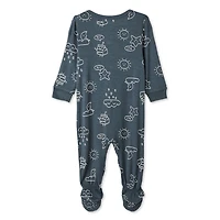 Grenouillère à fermeture éclair bidirectionnelle George pour bébés garçons