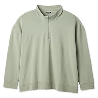 George Big Men's Quarter Zip Sweatshirt