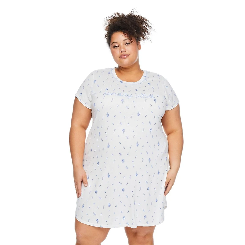 Chemise de nuit George Plus pour femmes Tailles 1X-4X