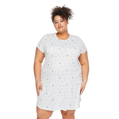Chemise de nuit George Plus pour femmes Tailles 1X-4X